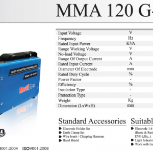 MMA 120 G-KR