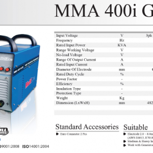 MMA 400i G-KR